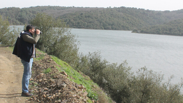 Alibeyköy Barajı’nda denetim yapıldı