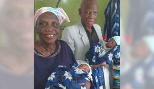 68 yaşında ikiz bebek doğurdu