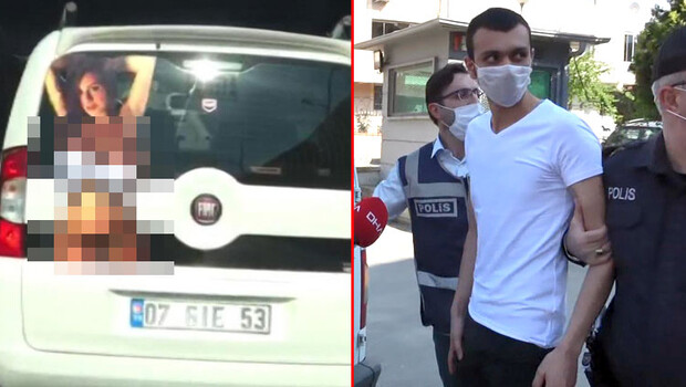 Bursa’da ‘çıplak kadın’ şoku! Gözaltına alındı…