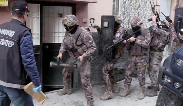 Gaziantep’te özel harekatlı ‘torbacı’ operasyonu: 17 gözaltı