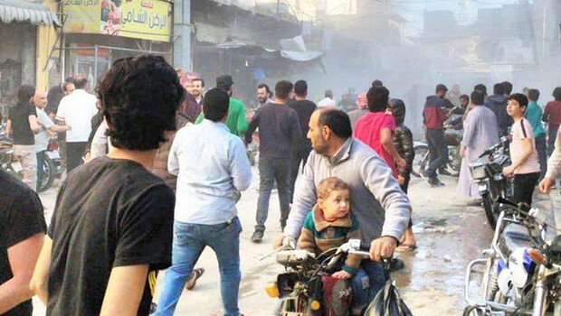 MSB duyurdu! El Bab’da sivillere saldırı