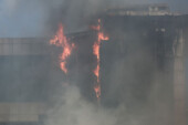 Bayrampaşa’da kültür merkezinde yangın