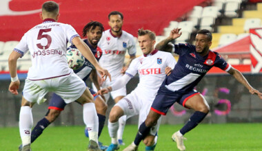Trabzonspor, Antalyaspor karşısında 1 puanı uzatmalarda kurtardı