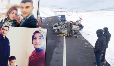 Erzurum’da feci kaza! Çok acı haber… Uzman çavuş, eşi ve oğlu öldü