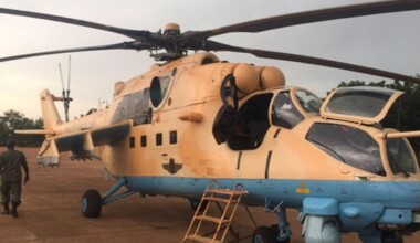 Afrika ülkesi, taarruz helikopterlerini teslim aldı