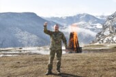 İlham Aliyev, Şuşa’da Nevruz ateşini yaktı