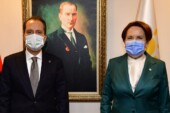 Fatih Erbakan’dan Meral Akşener’e ziyaret
