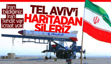 İran: İsrail bize saldırırsa Tel Aviv ve Hayfa’yı yerle bir ederiz