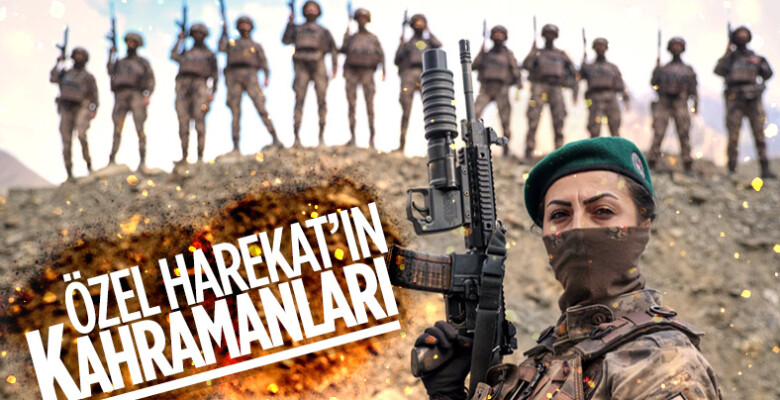 Hakkari’de PKK’nın korkulu rüyası: Kadın özel harekatçılar