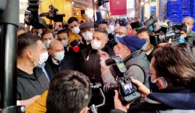 İzmir’de Kemal Kılıçdaroğlu’na bozuk yol tepkisi