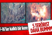 Pençe Yıldırım operasyonunda 5 PKK’lı öldürüldü