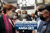 Meral Akşener’in Bayburt ziyaretinde vatandaşlarla partililer arasında arbede
