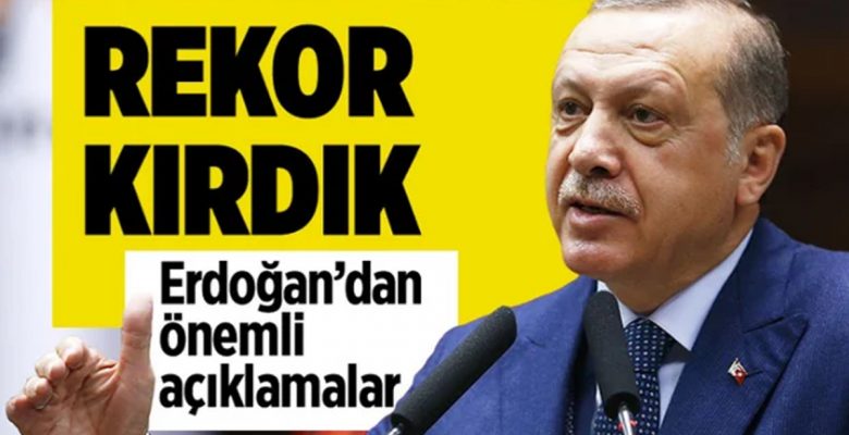 Erdoğan: Hedef 17 uzak ülkeye 81.5 milyar ihracat