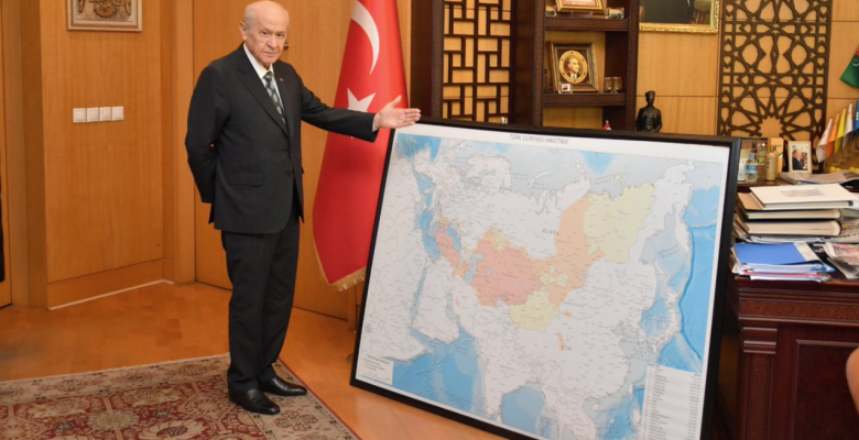 Bahçeli’den Erdoğan’a haritalı tebrik